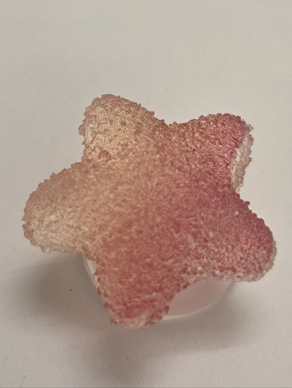 3/$10 Yellow Red Candy Sugar Texture Star Croc Charm